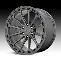 Black Rhino Kaizen Matte Gunmetal Custom Truck Wheels 3